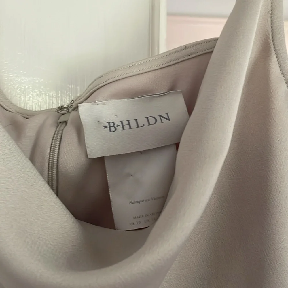 BHLDN cali cowl midi slip dress - Picture 5 of 15